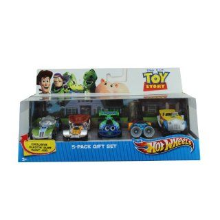 Toy Story Hot Wheels Gift Set (Buzz, Woody, RC, Lenny, and