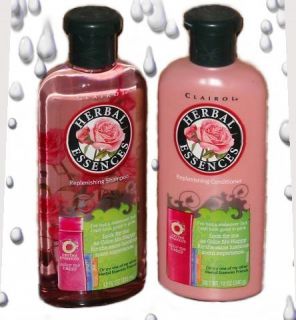 Herbal Essences Replenishing 1 Shampoo 1 Conditioner 12 oz each Rose