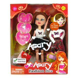   Asary Fashion Diva Shopping 18 Piece Doll Set Patio, Lawn & Garden