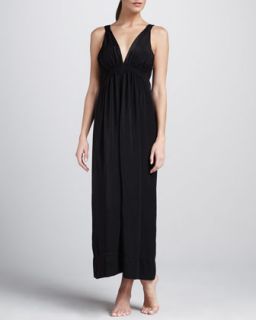 Elegant V Neckline Gown  