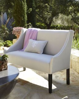 Outdoor Upholstered Banquette   