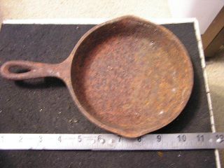 in Cast Iron Pan 3 SK Made in USA D1