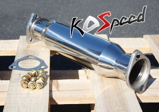 T304 Stainless Steel 2 25 Exhaust Pipe 88 00 Honda Civic Del Sol