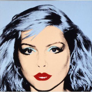Andy Warhol   Debbie Harry Blue   20*20 Gallery Wrap