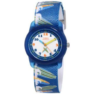 Timex Kids T7B888 Analog Surfer Elastic Fabric Strap Watch Watches