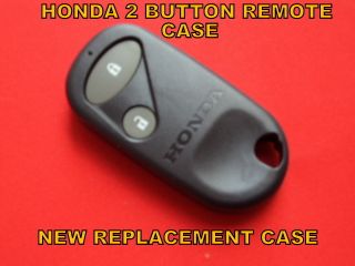 Honda Remote Control Alarm Key Fob Case Shell 2 Button New HRV CRV