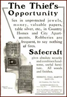 1906 Safecraft Ad by Herring Hall Marvin Safe Company