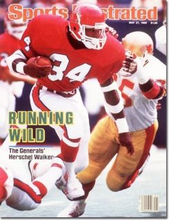 May 27 1985 Herschel Walker Sports Illustrated