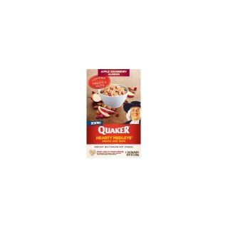 Quaker Heart Medleys Instant Multi grain Hot Cereal   Apple, Cranberry