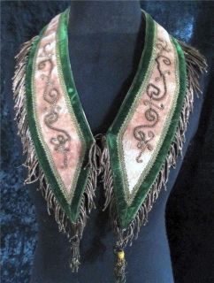 Antique Oddfellows Rebekah Ceremonial Collar 3