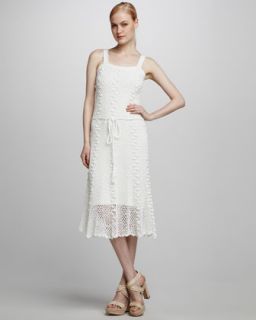Milly Crochet Overlay Dress   