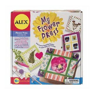Alex My Wooden Flower Press   7 X 7 Toys & Games