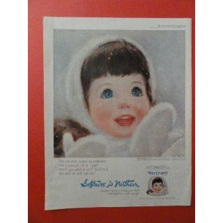 Northern Snow White Tissue, 1962 print advertisement