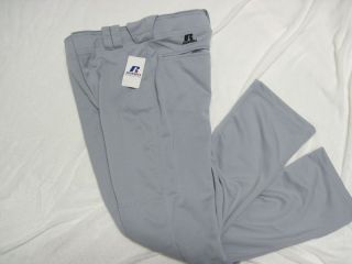 Youth Baggy Baseball Pants Grey Russell Athletic Pick Size XS Small