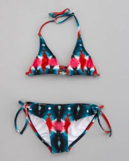 fiji tie dye string bikini sizes 2 7 $ 105