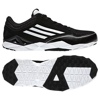 Adidas aZ Pro Trainer Black Size 13 Baseball Turf Coaches Shoes NEW