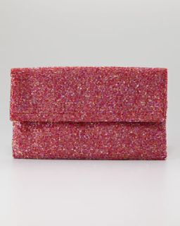  clutch bag available in wine $ 109 00 moyna beaded flap top clutch bag