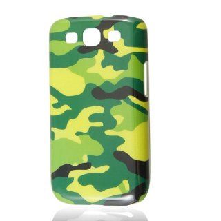 Gino Green Camouflage Design IMD Hard Back Case Cover for
