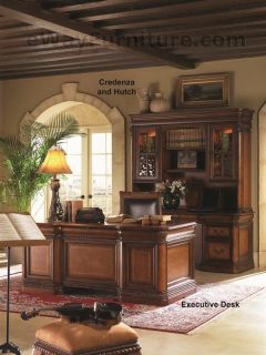 Vineyard Executive Office Home Office Desk Furniture Napa Style Cherry