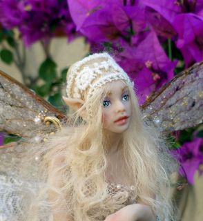 Beautiful Fairy OOAK Hiddleston original doll miniature wings