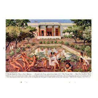 1941 Middle Kingdom Children play in Water Gardens Country
