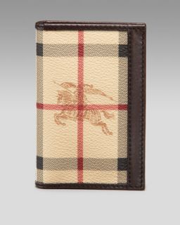 Burberry Check ID Wallet   