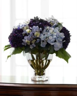 Faux Hydrangea Arrangement   