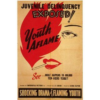 Youth Aflame Movie Poster (11 x 17 Inches   28cm x 44cm