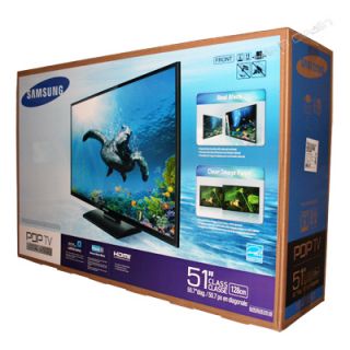New Samsung PN51E450 51 720P HD Plasma Television HDTV TV USB Port