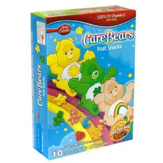 Fruit Shapes Fruit Flavored Snacks, Care Bears, 10 Count Pouches (Pack