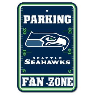 BSS   Seattle Seahawks NFL Plastic Parking Sign (Fan Zone