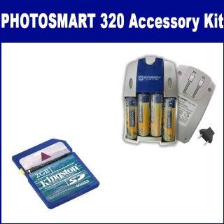 HP PhotoSmart 320 Digital Camera Accessory Kit includes