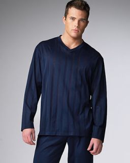 Hanro Cotton Knit Pajamas   