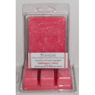 2 Pack Scented Soy Wax Melts Peppermint Candy by The