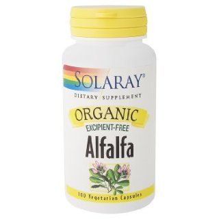 Solaray   Organic Alfalfa, 100 capsules 