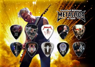 10 Metallica James Hetfield Guitar Picks Master Of Puppets Nola Best