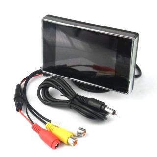  Car Reverse Camera Rearview Headrest Monitor CCTV DVD VCR Stand