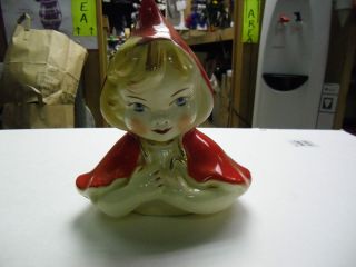 Hull Little Red Riding Hood Cookie Jar Top Lid Only