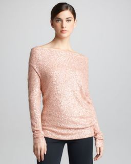 Lovers + Friends Sequin Sleeve Pullover   