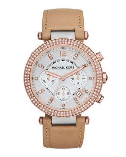  golden available in rose golden $ 225 00 michael kors parker glitz