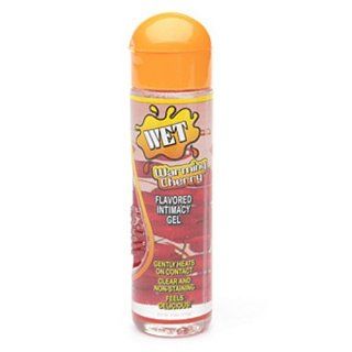 Wet Warming Cherry Flavored Intimacy Gel, 4 Ounce Bottles
