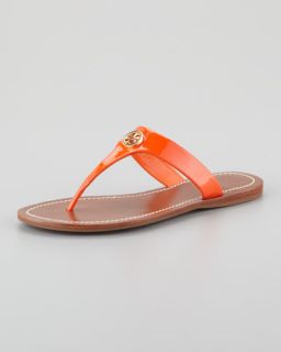  thong sandal fire orange available in fire orange $ 150 00 tory burch