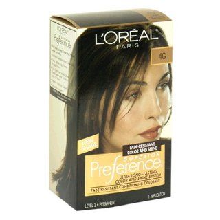 Loreal Superior Preference Hair Color, 4g Dark Golden