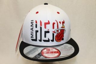 Miami Heat NBA New Era 9Fifty Interchangeable Snapback Hat Cap