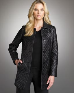 quilted leather jacket women s original $ 325 225