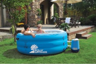  Person Portable Hot Tub Inflatable Bubble Spa Jacuzzi New