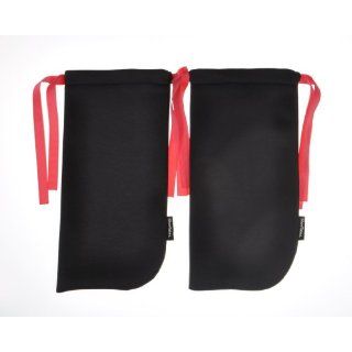 ShoeTote Travel Bag in Black   1 Pair of 7x14 1/2
