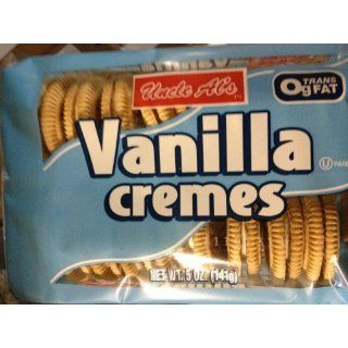 Uncle Als Vanilla Creme Cookie (Pack of 12) Grocery