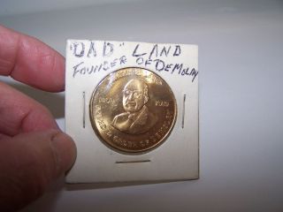   DeMolay Coin Frank S Land Founder Of Demolay Historical Collectibles