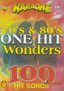 Chartbuster CDG Plus ESP497 70s 80s One Hit Wonders
